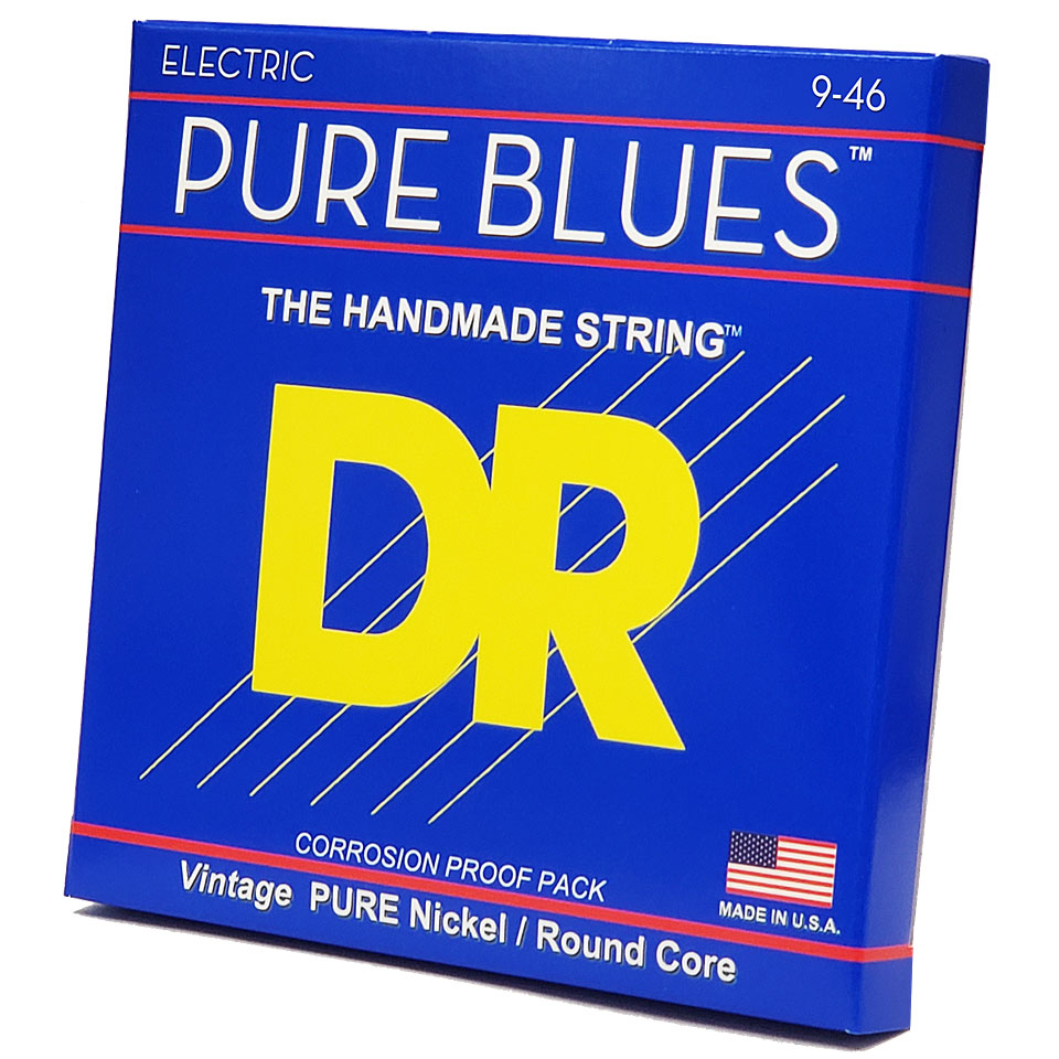DR Strings Pure Blues PHR-9/46 Lite to Medium .009-046 Saiten DR Strings Pure Blues PHR-9/46 Lite to Medium .009-046 Saiten von DR Strings