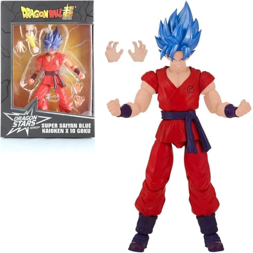 Dragon Ball Super Super Saiyan Kaioken Goku Action Figure, Blue Kaioken Goku von Dragon Ball Super