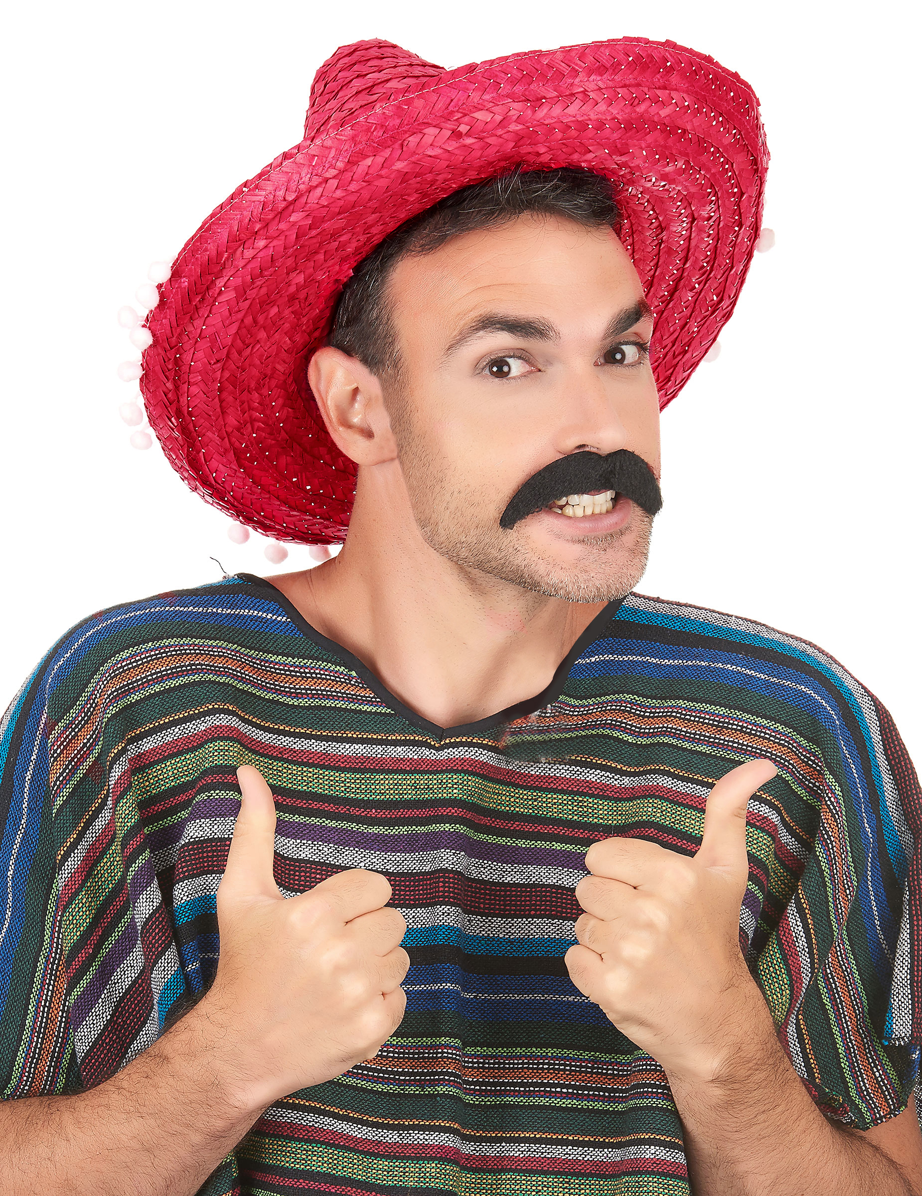 Sombrero Mexiko Hut pink Sombrero Mexiko Hut pink von KARNEVAL-MEGASTORE