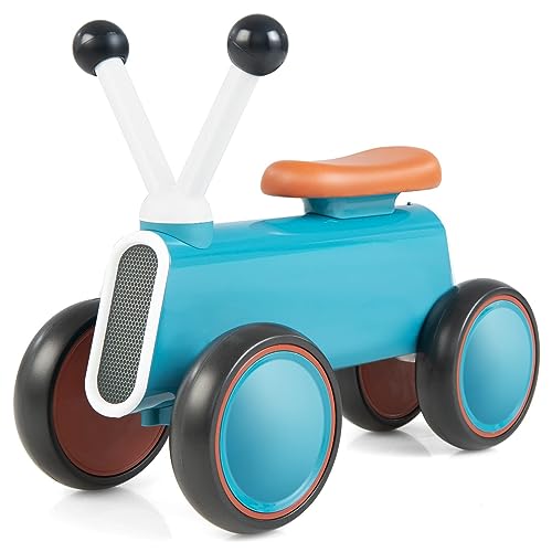 DREAMADE Rutschauto für Kinder 10-24 Monate, Rutschfahrzeug Baby bis 25 kg, Laufrad mit 4 Rädern, Lauflernrad Jungen & Mädchen DREAMADE Rutschauto für Kinder 10-24 Monate, Rutschfahrzeug Baby bis 25 kg, Laufrad mit 4 Rädern, Lauflernrad Jungen & Mädchen von DREAMADE