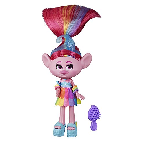 DreamWorks Hasbro Trolls Glamour Poppy Fashion Puppe mit Kleid, Schuhen und mehr, inspiriert vom Film Hasbro Trolls World Tour, Spielzeug für Mädchen ab 4 Jahren DreamWorks Hasbro Trolls Glamour Poppy Fashion Puppe mit Kleid, Schuhen und mehr, inspiriert vom Film Hasbro Trolls World Tour, Spielzeug für Mädchen ab 4 Jahren von DREAMWORKS TROLLS