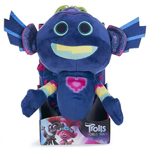Trolls 37537 World Tour King Trollex Plüschtier 25 cm von DREAMWORKS TROLLS