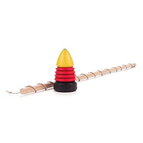 Miniatur-Kreisel mit Peitsche - Dregeno Erzgebirge von DREGENO