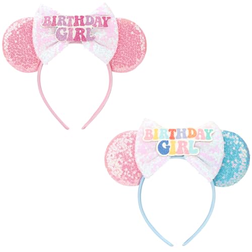 DRESHOW Mausohren Schleife Stirnbänder Glitzer Party Dekoration Cosplay Kostüm für Mädchen & Damen DRESHOW Mausohren Schleife Stirnbänder Glitzer Party Dekoration Cosplay Kostüm für Mädchen & Damen von DRESHOW