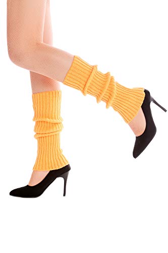 DRESS ME UP - W-020A-orange Stulpen Beinwärmer Beinstulpen im 80er Jahre Stil orange Aerobic DRESS ME UP - W-020A-orange Stulpen Beinwärmer Beinstulpen im 80er Jahre Stil orange Aerobic von DRESS ME UP