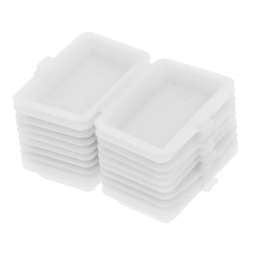 10St Mini-Lunchbox Puppe Miniatur zappeln Lunchboxen für Badespielzeug Dollhouse Furniture Mini-Etui fürs Mittagessen Simulation zum Mitnehmen Plastik Weiß DRESSOOS 10St Mini-Lunchbox Puppe Miniatur zappeln Lunchboxen für Badespielzeug Dollhouse Furniture Mini-Etui fürs Mittagessen Simulation zum Mitnehmen Plastik Weiß DRESSOOS von DRESSOOS