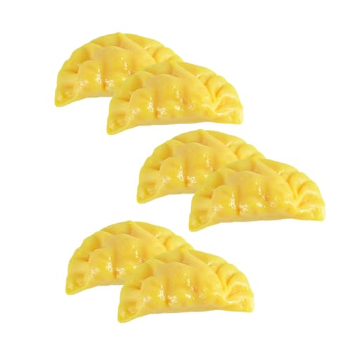 6Pcs Eierknödel Modell Gefälschte Lebensmittel Spielzeugwanne Eier Lebensechter Lebensmittelmodell Falsches Knödel Künstlicher Knödel Decors Simulation Dumpling Restaurant Display DRESSOOS 6Pcs Eierknödel Modell Gefälschte Lebensmittel Spielzeugwanne Eier Lebensechter Lebensmittelmodell Falsches Knödel Künstlicher Knödel Decors Simulation Dumpling Restaurant Display DRESSOOS von DRESSOOS