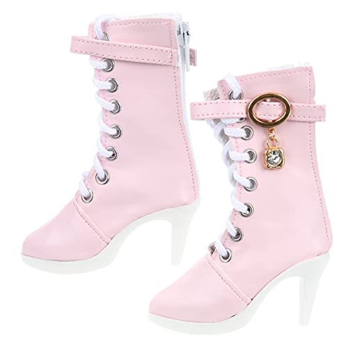 DRESSOOS Puppenstiefel Mit Hohen Absätzen Winzige Miniaturschuhe Puppen-anziehzubehör Mode Für Jungen Und Mädchen DRESSOOS Puppenstiefel Mit Hohen Absätzen Winzige Miniaturschuhe Puppen-anziehzubehör Mode Für Jungen Und Mädchen von DRESSOOS