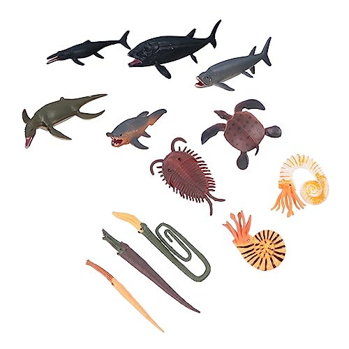 DRESSOOS 12-teiliges Set mit prähistorischen Meerestiermodellen Spielzeugimitationen für Meerestiere sicheres Spielzeug für Jungen und Mädchen DRESSOOS 12-teiliges Set mit prähistorischen Meerestiermodellen Spielzeugimitationen für Meerestiere sicheres Spielzeug für Jungen und Mädchen von DRESSOOS