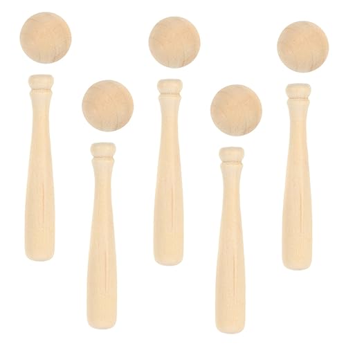 DRESSOOS 1 Satz Baseball zum Ausmalen selber Machen Baseballschläger selber basteln Mini baseballschläger Mini-Baseballschläger Mini-Baseball-Malmodelle Graffiti-Modelle aus Holz hölzern DRESSOOS 1 Satz Baseball zum Ausmalen selber Machen Baseballschläger selber basteln Mini baseballschläger Mini-Baseballschläger Mini-Baseball-Malmodelle Graffiti-Modelle aus Holz hölzern von DRESSOOS
