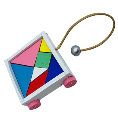 DRESSOOS 1 Satz Baustein-Autospielzeug Warenkorb Tangram-Spielzeug Tangram-Puzzlespielzeug Tangram-Puzzles aus Holz Mini- -Tangram-Puzzle Miniatur Wagen Spielzeugzimmer Modell hölzern DRESSOOS 1 Satz Baustein-Autospielzeug Warenkorb Tangram-Spielzeug Tangram-Puzzlespielzeug Tangram-Puzzles aus Holz Mini- -Tangram-Puzzle Miniatur Wagen Spielzeugzimmer Modell hölzern von DRESSOOS