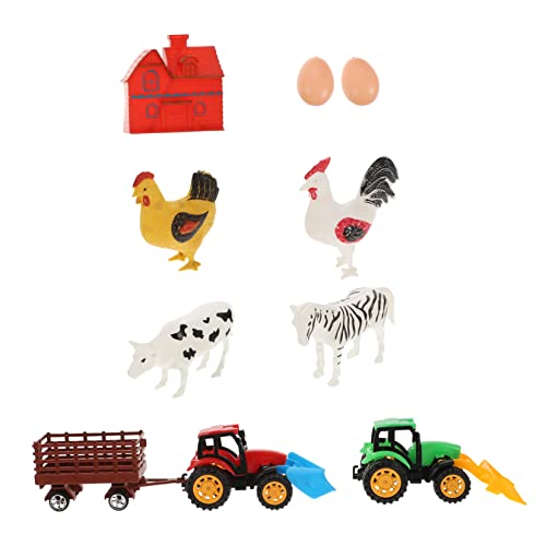 DRESSOOS Lernspielzeug 1 Satz Farm Ranch Spielzeug Bauernfiguren Spielzeug für Kinder Szene Kinderspielzeug Spielzeuge pädagogisches Spielzeug kognitives Spielzeug Cosplay Hängebrett Abs von DRESSOOS
