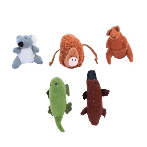 DRESSOOS 1 Satz Fingerpuppe tierfiguren Tier Figuren Plüsch Handpuppe Minispielzeug für Kinder Spielzeuge Kinderspielzeug Spielzeug für Kinder im Vorschulalter pädagogisches Spielzeug von DRESSOOS