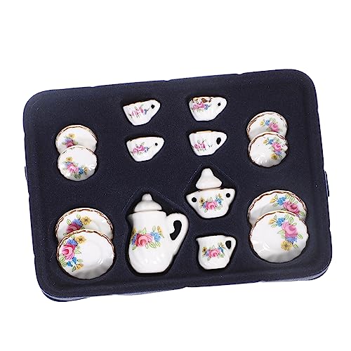 DRESSOOS 1 Satz Geschirr Teeservice Modell Mini-puppenteller Küchenbesteck Lustiges Lernspielzeug Rollenspielspielzeug Für Puppenhaus Geschirr Mini-hausdekoration Keramik DRESSOOS 1 Satz Geschirr Teeservice Modell Mini-puppenteller Küchenbesteck Lustiges Lernspielzeug Rollenspielspielzeug Für Puppenhaus Geschirr Mini-hausdekoration Keramik von DRESSOOS