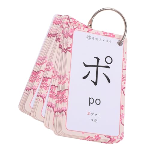 DRESSOOS 1satz Katakana Hiragana Lernkarten Für Anfänger Tragbare Japanische Gojūon Karteikarten Effektiven Sprachvermittlung Für Unterwegs Und Verschiedene Lernszenarien DRESSOOS 1satz Katakana Hiragana Lernkarten Für Anfänger Tragbare Japanische Gojūon Karteikarten Effektiven Sprachvermittlung Für Unterwegs Und Verschiedene Lernszenarien von DRESSOOS
