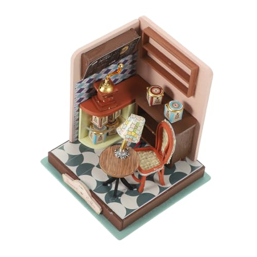 DRESSOOS 1 Satz Kabinenspielzeug Puppenhaus-bausätze Geschäft Miniatur-hausbausatz Diorama-bausatz Mini-hausbausatz Mini-häuser Zum Bausatz Mini-puppenhaus-bausatz Kleines Hölzern DRESSOOS 1 Satz Kabinenspielzeug Puppenhaus-bausätze Geschäft Miniatur-hausbausatz Diorama-bausatz Mini-hausbausatz Mini-häuser Zum Bausatz Mini-puppenhaus-bausatz Kleines Hölzern von DRESSOOS