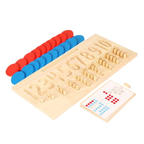 DRESSOOS 1 Satz Mathe- LCD Reißbrett Schule Nummer -Tablet Lernspielzeug Puzzle Pädagogisches Kindergartenspielzeug Mini Menschen Kinderspielzeug Steckbrett Khaki Hölzern DRESSOOS 1 Satz Mathe- LCD Reißbrett Schule Nummer -Tablet Lernspielzeug Puzzle Pädagogisches Kindergartenspielzeug Mini Menschen Kinderspielzeug Steckbrett Khaki Hölzern von DRESSOOS