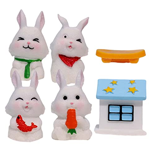 DRESSOOS 1 Satz Mikro-landschaftskaninchen Häschen-Statue Kleines Häschendekor Kaninchenstatue Miniatur-häschen- Gartenverzierung Hase Schmücken Mikrolandschaftsornament Harz DRESSOOS 1 Satz Mikro-landschaftskaninchen Häschen-Statue Kleines Häschendekor Kaninchenstatue Miniatur-häschen- Gartenverzierung Hase Schmücken Mikrolandschaftsornament Harz von DRESSOOS