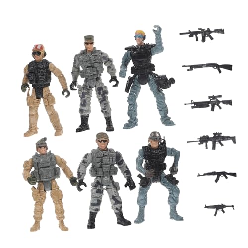 DRESSOOS Set Von Miniatur Soldatenmodellen Figuren Für Militärszenen Antiterror Heer Marine Detailgetreue Miniatur Soldaten Für Kreative DRESSOOS Set Von Miniatur Soldatenmodellen Figuren Für Militärszenen Antiterror Heer Marine Detailgetreue Miniatur Soldaten Für Kreative von DRESSOOS