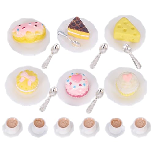 DRESSOOS Mini-küchenzubehör-Set 24-teilig Miniatur-Becher Desserts Maßstab 1:12 Miniatur-Kaffee-/teetassenmodelle Für Sets DRESSOOS Mini-küchenzubehör-Set 24-teilig Miniatur-Becher Desserts Maßstab 1:12 Miniatur-Kaffee-/teetassenmodelle Für Sets von DRESSOOS