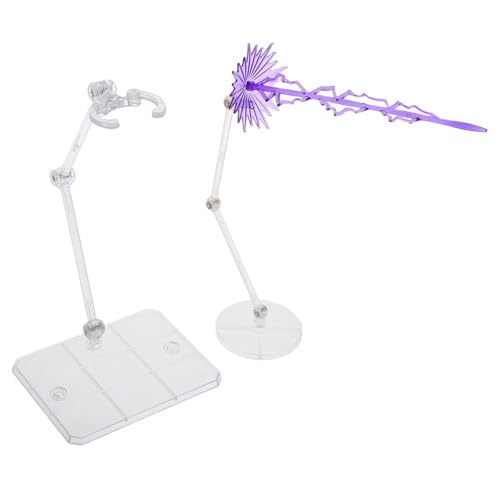 DRESSOOS 1 Satz Modellständer mit Halterung für Action Figuren und Miniaturfiguren Vielseitige Anzeigemöglichkeiten für Sammlerstücke Futuristischen Effekten und Stabiler Basis DRESSOOS 1 Satz Modellständer mit Halterung für Action Figuren und Miniaturfiguren Vielseitige Anzeigemöglichkeiten für Sammlerstücke Futuristischen Effekten und Stabiler Basis von DRESSOOS