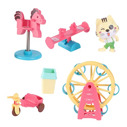 DRESSOOS 1 Satz Vergnügungspark-Set für kinderspielzeug Rollenspiel Set für den Park gleitfel Rutsche Hausspielzeug Schaukelspielzeug Abs DRESSOOS 1 Satz Vergnügungspark-Set für kinderspielzeug Rollenspiel Set für den Park gleitfel Rutsche Hausspielzeug Schaukelspielzeug Abs von DRESSOOS