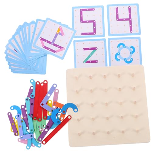 DRESSOOS 1 Satz Zahlen Und Buchstaben Steckbrett Montessori Spielzeug Zahlenblock Spielzeug Puzzles Kinder Holz Geoboard Lernspielzeug Für Kleinkinder Puzzle Kinder Lerngeoboard Lustiges DRESSOOS 1 Satz Zahlen Und Buchstaben Steckbrett Montessori Spielzeug Zahlenblock Spielzeug Puzzles Kinder Holz Geoboard Lernspielzeug Für Kleinkinder Puzzle Kinder Lerngeoboard Lustiges von DRESSOOS
