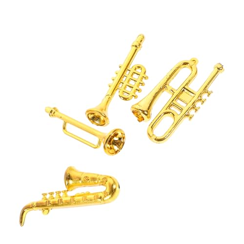 DRESSOOS 1 Satz klassisches Musikinstrument Musikinstrumente für Kleinkinder Spielzeug für Kinder Modelle Ornament Miniaturinstrument Mini-Hausschmuck Violine Saxophon pp von DRESSOOS