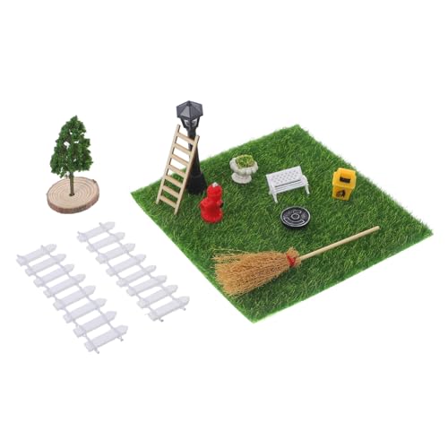 DRESSOOS Mini-Rasen-miniaturzäune Und Zubehör-Set Im Maßstab 112 Für Jungen Und Mädchen Spielzeug von DRESSOOS