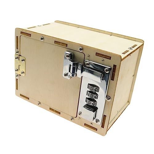 DRESSOOS 1 Set Box Mechanische Schließfach B Kinderspielzeug Holzkoffer Lernwerkzeug DIY Passwortkoffer Holz Passwortkoffer Schließfach DIY Herstellungsmaterial DRESSOOS 1 Set Box Mechanische Schließfach B Kinderspielzeug Holzkoffer Lernwerkzeug DIY Passwortkoffer Holz Passwortkoffer Schließfach DIY Herstellungsmaterial von DRESSOOS