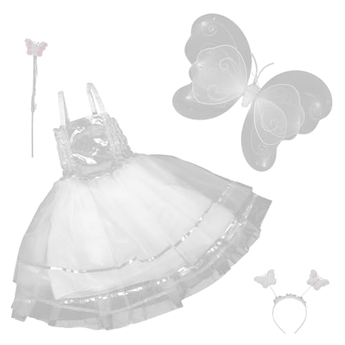 DRESSOOS 1 Set Bühne Engel Kostüm Set Engel Flügel Kostüm Süße Engel Kostüm Engel Bühne Kostüm Engel Flügel Cosplay Engel Outfit DRESSOOS 1 Set Bühne Engel Kostüm Set Engel Flügel Kostüm Süße Engel Kostüm Engel Bühne Kostüm Engel Flügel Cosplay Engel Outfit von DRESSOOS