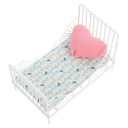 DRESSOOS 1 Set Doll House Bett Puppe Mini Möbel Puppe Mini Bett Stütze Puppe Mini Bett Miniaturbett Modell Mini Bett Dollhouse Möbel Mini Bett Puppen Kit Puppenbett DRESSOOS 1 Set Doll House Bett Puppe Mini Möbel Puppe Mini Bett Stütze Puppe Mini Bett Miniaturbett Modell Mini Bett Dollhouse Möbel Mini Bett Puppen Kit Puppenbett von DRESSOOS
