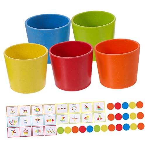 DRESSOOS 1 Set Farberkennungsspielzeug, Farbsortierbecher, Lernspielzeug Für Kleinkinder, Pädagogisches Farblern Sortierbecher, Kleinkindspielzeug, Farbsortierbecher, Spielzeug Set, DRESSOOS 1 Set Farberkennungsspielzeug, Farbsortierbecher, Lernspielzeug Für Kleinkinder, Pädagogisches Farblern Sortierbecher, Kleinkindspielzeug, Farbsortierbecher, Spielzeug Set, von DRESSOOS
