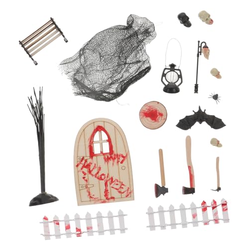 DRESSOOS 1 Set Halloween Anzug, Mini Halloween Dekorationen, Miniatur Dinge, Winzige Spielzeuge, Halloween Party Zubehör, Miniatur Ornamente, Miniatur Spielzeug, Mini Spielzeug, von DRESSOOS
