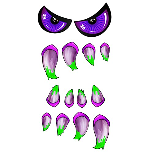 DRESSOOS 1 Set Halloween Themen -garagentor -Aufkleber Angst PVC DIY Car Trunk Stickers DRESSOOS 1 Set Halloween Themen -garagentor -Aufkleber Angst PVC DIY Car Trunk Stickers von DRESSOOS