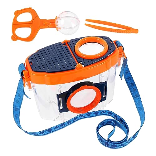 DRESSOOS 1 Set Insektenlupe, Outdoor Erkundungswerkzeug Für Kinder, Outdoor Entdecker Set, Insektenbeobachtungsbehälter, Kinder Outdoor Spielzeug, Outdoor Abenteuer Set, von DRESSOOS