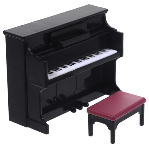 DRESSOOS 1 Set Klaviermodell, Mini Klavier Für Puppenhaus, Klavier, Mini Hausdekor, Mini Hausschmuck, Mini Musikinstrument, Miniatur Puppenhauszubehör, Mini Klaviermodell DRESSOOS 1 Set Klaviermodell, Mini Klavier Für Puppenhaus, Klavier, Mini Hausdekor, Mini Hausschmuck, Mini Musikinstrument, Miniatur Puppenhauszubehör, Mini Klaviermodell von DRESSOOS