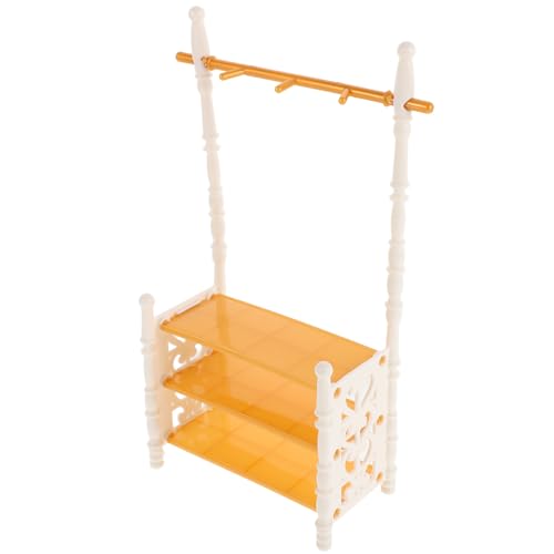 DRESSOOS 1 Set Kleidung Organizer Rack Puppe Kleiderständer Für Haustier Puppen Zubehör Für Spielhaus DRESSOOS 1 Set Kleidung Organizer Rack Puppe Kleiderständer Für Haustier Puppen Zubehör Für Spielhaus von DRESSOOS