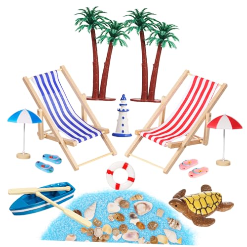 DRESSOOS 12 Teiliges Miniatur Strandhaus Set Mikro Landschaftsdeko Für Sommerdekoration Puppenhaus Zubehör Strandmikrolandschaft Accessoires Perfekt Für Garten Und Spielzeugstrand Deko DRESSOOS 12 Teiliges Miniatur Strandhaus Set Mikro Landschaftsdeko Für Sommerdekoration Puppenhaus Zubehör Strandmikrolandschaft Accessoires Perfekt Für Garten Und Spielzeugstrand Deko von DRESSOOS