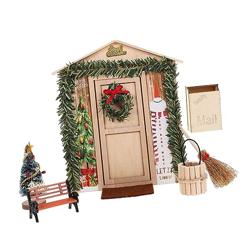 DRESSOOS 1 Set Mini, Weihnachtsszene Requisite, Kinder Mini Spielzeug, Miniatur Schuhe, Requisiten, Mini Zubehör Für Weihnachten, Miniatur Partygeschenke, Kleines Spielzeug, von DRESSOOS