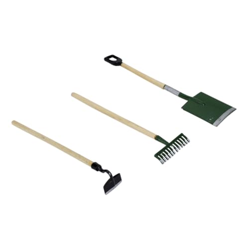 DRESSOOS 1 Set Mini Farmwerkzeug Modell, Mini Puppenhaus Zubehör, Miniatur Werkzeuge Für Puppenhaus, Gartenspaten, Hacke, Mini Zubehör, Puppenhaus, Hacke, Mini Farmwerkzeuge, Mini Hacke, DRESSOOS 1 Set Mini Farmwerkzeug Modell, Mini Puppenhaus Zubehör, Miniatur Werkzeuge Für Puppenhaus, Gartenspaten, Hacke, Mini Zubehör, Puppenhaus, Hacke, Mini Farmwerkzeuge, Mini Hacke, von DRESSOOS