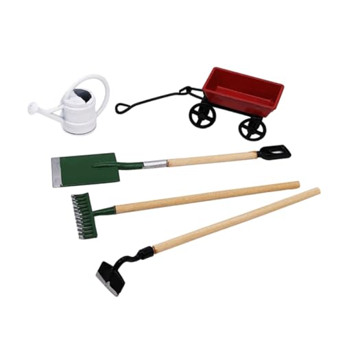 DRESSOOS Realistisches Miniatur-gartenzubehör-Set Für Puppenhäuser Im Maßstab 112 Miniatur-Werkzeuge Für Eisen Und Holz DRESSOOS Realistisches Miniatur-gartenzubehör-Set Für Puppenhäuser Im Maßstab 112 Miniatur-Werkzeuge Für Eisen Und Holz von DRESSOOS