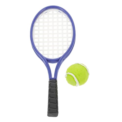 DRESSOOS 1 Set Mini Tennisschläger, Tennisschläger Dekoration, Mini Artikel, Mini Puppenhaus Zubehör, Puppenhaus Miniaturen, Mini Spielzeug, Miniatur Sachen, Mini Puppen Zubehör, Miniatur DRESSOOS 1 Set Mini Tennisschläger, Tennisschläger Dekoration, Mini Artikel, Mini Puppenhaus Zubehör, Puppenhaus Miniaturen, Mini Spielzeug, Miniatur Sachen, Mini Puppen Zubehör, Miniatur von DRESSOOS