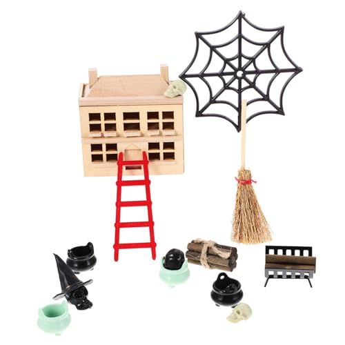 DRESSOOS 1 Set Miniatur Puppenhausmöbel Ornamente, Halloween Set, Puppenhaus Requisite, Halloween Puppenhaus Bausatz, Heimdekoration, Mini Hausdekor Requisite, Halloween Dekoration, Mini DRESSOOS 1 Set Miniatur Puppenhausmöbel Ornamente, Halloween Set, Puppenhaus Requisite, Halloween Puppenhaus Bausatz, Heimdekoration, Mini Hausdekor Requisite, Halloween Dekoration, Mini von DRESSOOS