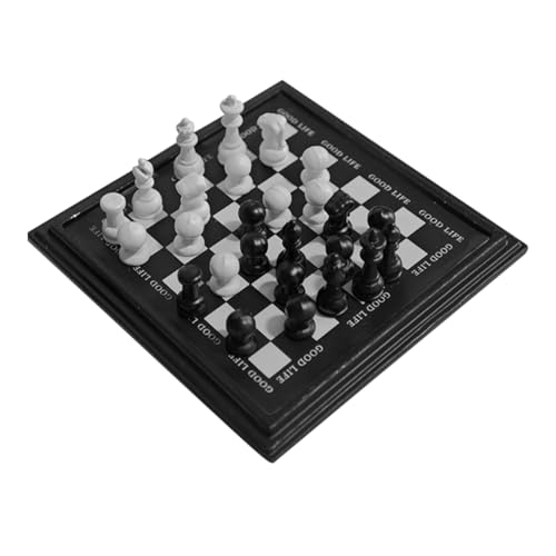 DRESSOOS 1 Set Miniatur-Set Für Puppenhaus Authentisches Brettspiel Mit Winzigen Stücken Miniatur-raumdekoration Brettspiel Für Jungen Und Mädchen von DRESSOOS