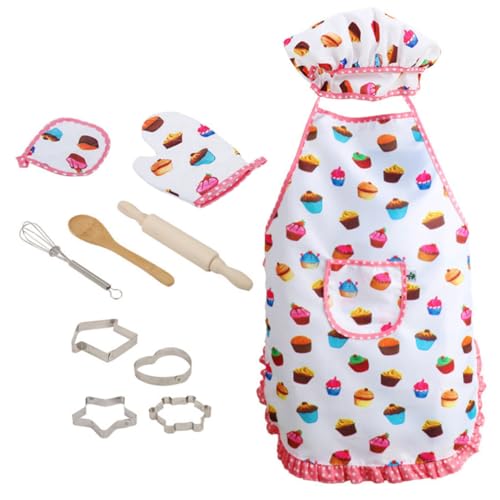 DRESSOOS Rollenspiel Kinder Küchenspielzeug Für Kinder Kochkostü Für 11 Teiliges Set Mit Schürze Und Kochmütze Für Kreative Rollenspiele Der Küche Ideales Für Kleine Chefs Und Angehende Köche DRESSOOS Rollenspiel Kinder Küchenspielzeug Für Kinder Kochkostü Für 11 Teiliges Set Mit Schürze Und Kochmütze Für Kreative Rollenspiele Der Küche Ideales Für Kleine Chefs Und Angehende Köche von DRESSOOS