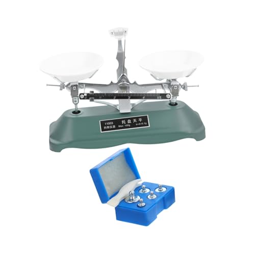 DRESSOOS Balance-Waage Für Jungen Und Mädchen 100 G Gewichte Mechanische Balance-Waage Pädagogisches Physik-experimentierwerkzeug von DRESSOOS