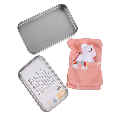 DRESSOOS 1 Set Plüsch Minibär, Kleine Bärenpuppe, Dekoration Fürs Kinderzimmer, Kleiner Plüschbär, Hängepuppe, Bärenornament, Mini Stofftier, Bärenspielzeug, Stoffbär, Kleines von DRESSOOS
