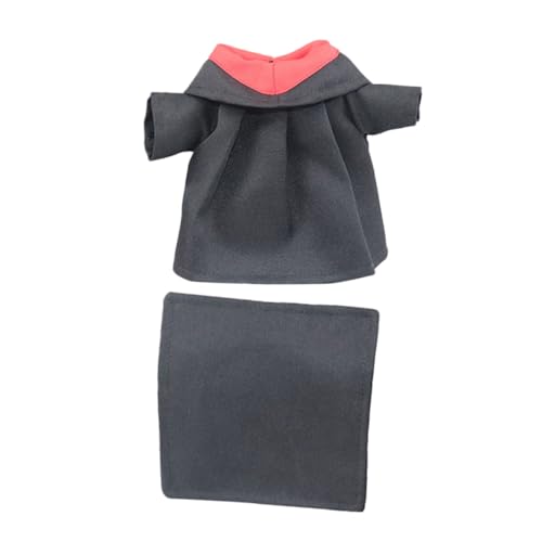 DRESSOOS 1 Set Puppenkleidung Abschlusskleid Und Mütze Stofftierkleidung Puppenkleider Machen Sie Ihre Eigenen Stofftiere Abschlusspuppenkleidung Puppenanziehkleidung von DRESSOOS