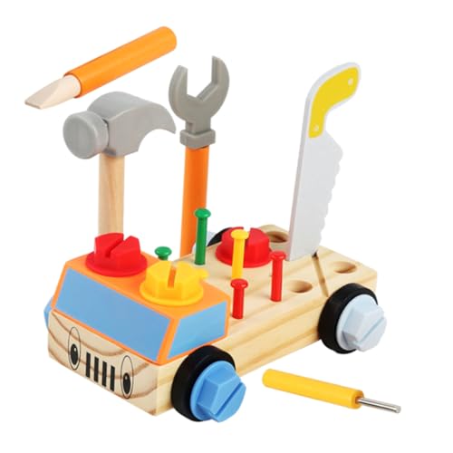 DRESSOOS 1 Set Reparaturwerkzeugkasten Versammeln Holzspielzeugauto Für Kinder Party Kinder Bildungsspiele DIY Assemble Toy Early Pädagogik Pädagogik DRESSOOS 1 Set Reparaturwerkzeugkasten Versammeln Holzspielzeugauto Für Kinder Party Kinder Bildungsspiele DIY Assemble Toy Early Pädagogik Pädagogik von DRESSOOS